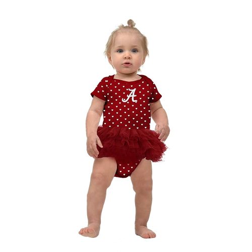 Two Feet Ahead Newborn Baby Girl Bodysuit Creeper Hearts Tutu Skirt Dress Sizes 0-3M 6M 12M