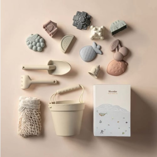 Silicone Beach Toy Set (Beige)