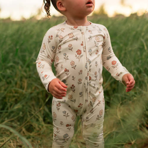 Infant Romper in Floral