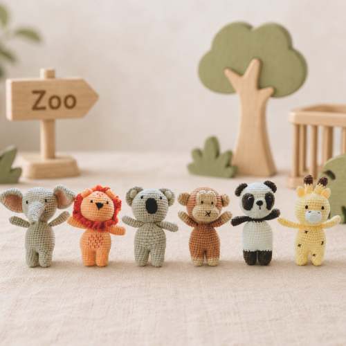 The Bitsy Zoo - Collection of 6