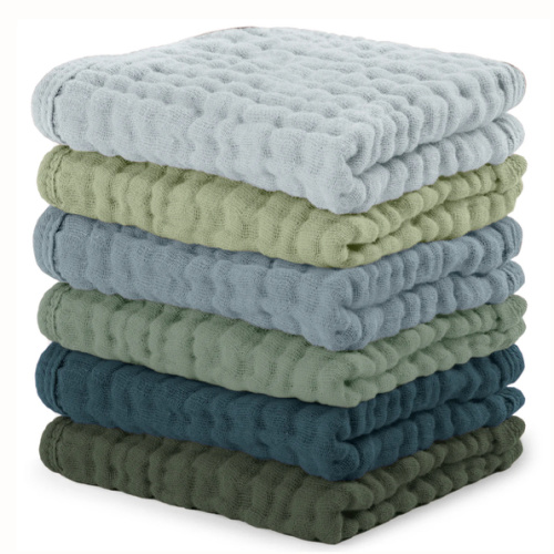 Muslin Washcloths in Multi-Boy – Comfy Cubs