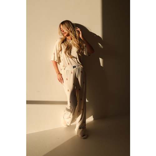Women's Boxy Tee Lounge Set | Teddy