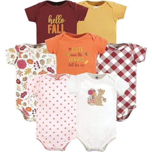 Hudson Baby Baby Girl Cotton Bodysuits