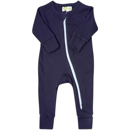 Parade Organic Essentials '2-Way' Zip Romper - Long Sleeve