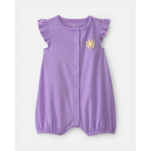 Baby Girl Sunshine Romper - Purple | Carter's