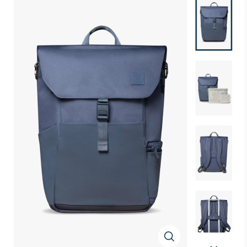 Everyday Diaper Backpack / Dusky Blue