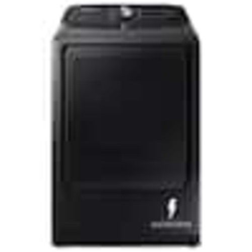 Samsung 7.4 cu. ft. Vented Smart Electric Dryer in Brushed Black with Steam Sanitize+ DVE52A5500V