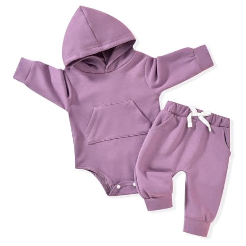 Aalizzwell Infant Baby Winter Hoodie Outfit