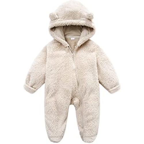 Baby Boy Girl Snowsuit Winter Warm Clothes Coat Infant Jumpsuit Toddler Outfit