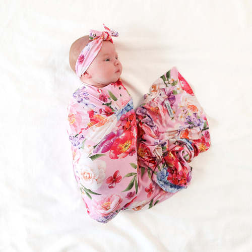 Brisa Swaddle Headband Set
