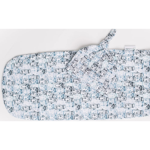 Swaddle Pod in Snuggery Breeze Otters Pine Lullaby