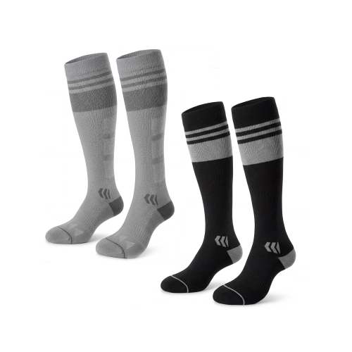 Momcozy Wide Calf Compression Socks 20-30mmHg for Sports 2 Pairs
