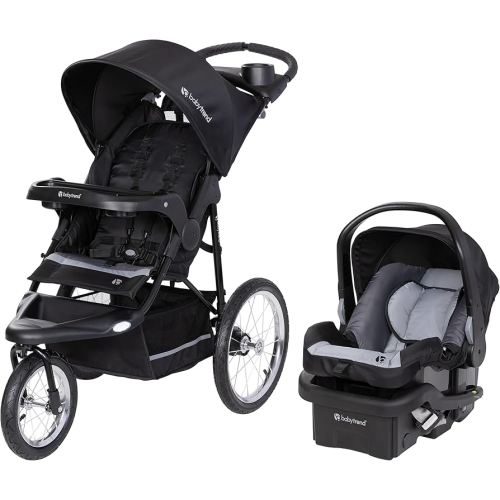 baby Trend Expedition® Jogger Travel System with EZ-Lift™ Infant Car Seat, Dash Black