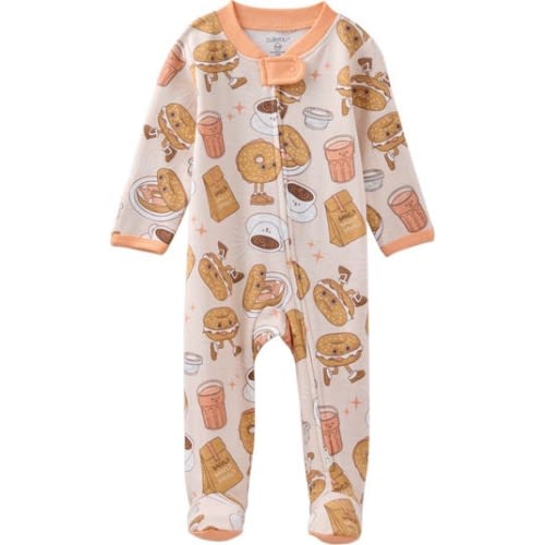 Scout One-Piece Organic Cotton Pajamas, 3-6M