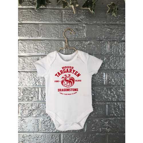 Game of Throne inspired baby vest, Game of Thrones houses, GOT, fantasy baby, pregnancy announcements, new baby gift, baby announcements