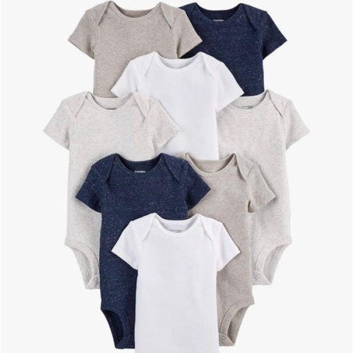 3-6M Simple Joys by Carter's Baby 8-Pack Short-Sleeve Bodysuit