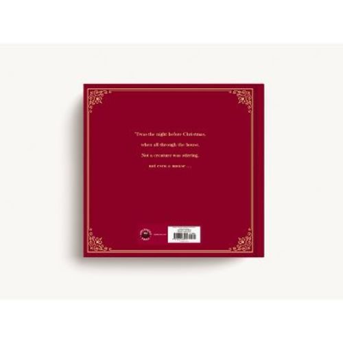 The Night Before Christmas - by Clement Moore (Leather Bound)