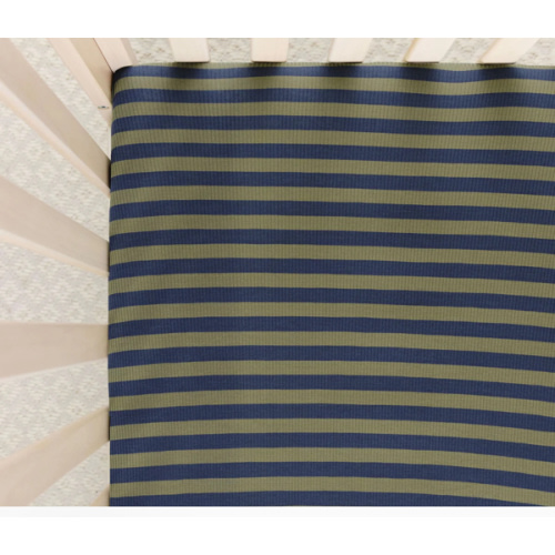 Rome Ribbed Crib Sheet