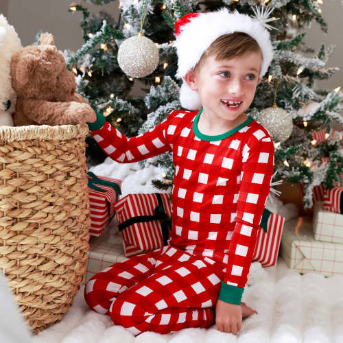 Checking It Twice Two Piece Pajama Set