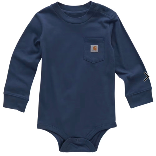 Carhartt Long-Sleeve Pocket Bodysuit for Babies | Bass Pro Shops