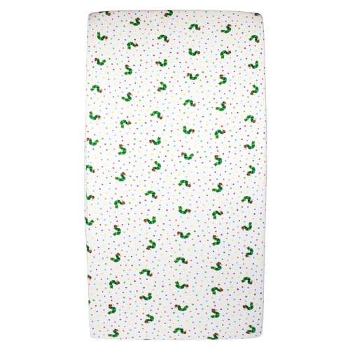 x The Very Hungry Caterpillar Fitted Organic Cotton Crib Sheet