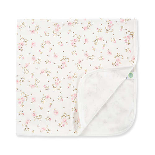 Vintage Rose Receiving Blanket
