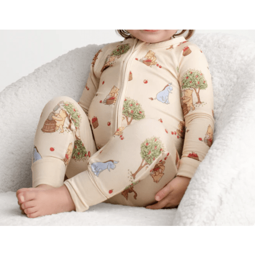 Orchard Friends Zip Romper – Dreamy Bamboo