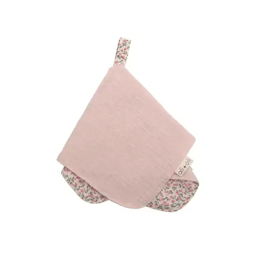 Pacifier Blanket Holder - pink