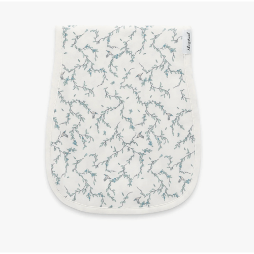 Secret Garden Burp Cloth - Ivory