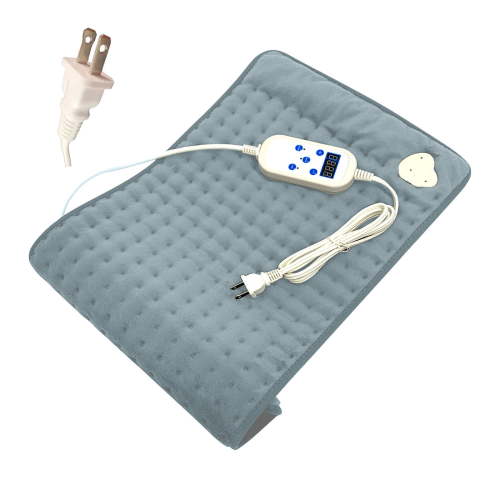 Heating Pad, Electric Heating Pad for Back Neck Abdomen Shoulder Muscle Pain, 6 Heat Settings 4 Timer Settings Electric Heated Pad, electric heating blanket, Gifts for Women Men, 23.6" x 11.8"