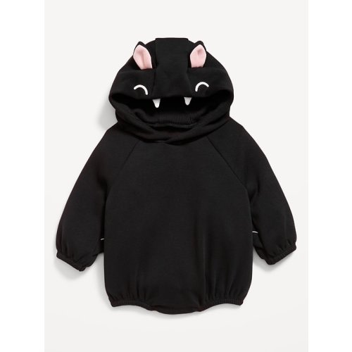 Hooded Critter Fleece One-Piece Romper for Baby