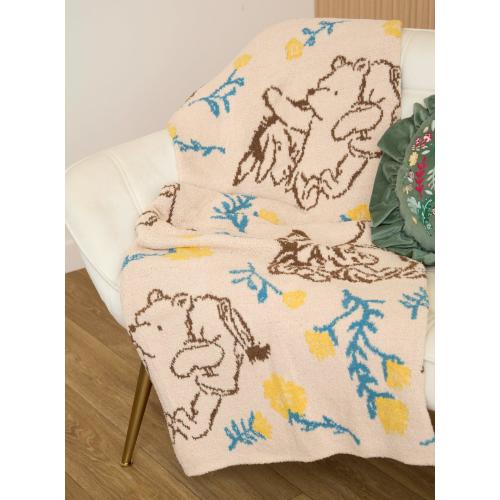 Disney Winnie the Pooh Illustrated Feather Knit Throw — BoxLunch Exclusive