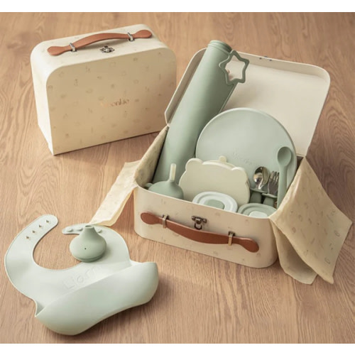 First Bites Gift Set (Sage/Mint)