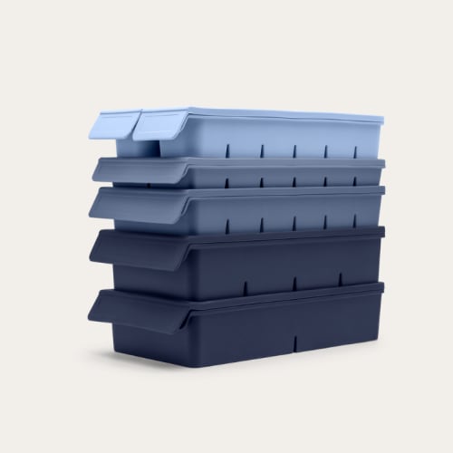 Complete Silicone Freezer Tray Set | 6 Piece