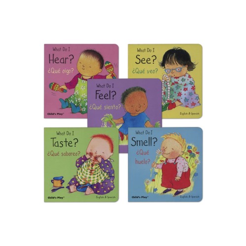 My Five Senses Bilingual Board Books - Set of 5
