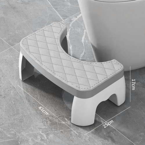 Universal Squatty Potty Toilet Stool - Waterproof Foot Stool for Adults, Kids, Seniors & Pregnancy Support