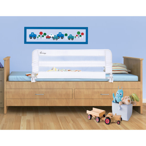 Dreambaby Savoy Fold Down Bed Rail for Boxspring Beds - White