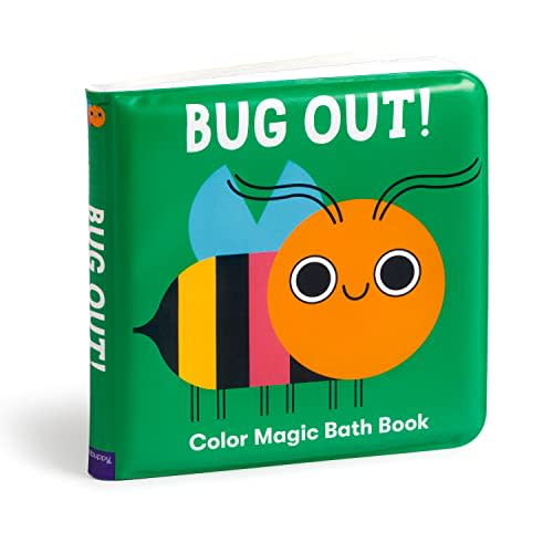 Bug Out! – Waterproof Color Changing Magic Bath Book for Babies and Toddlers