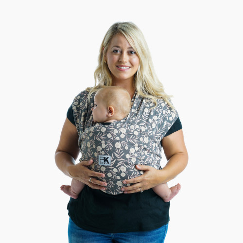 Baby K'Tan Print Baby Wrap Carrier - Floral Garden, Small