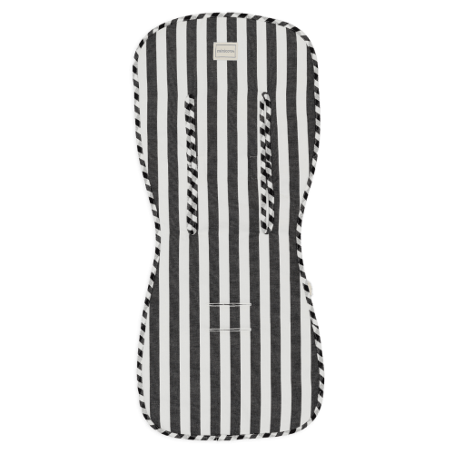 Black + White Stroller Mat · Minicoton