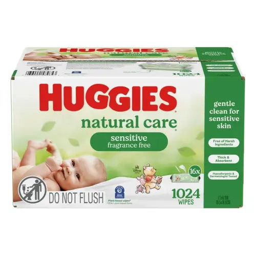 Huggies Natural Care Sensitive Baby Wipes, 1024-count | Costco