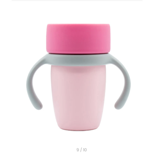 WeeSprout | Baby Training Cup | Silicone Sippy Cup for Weaning Off Bottle | 8 oz