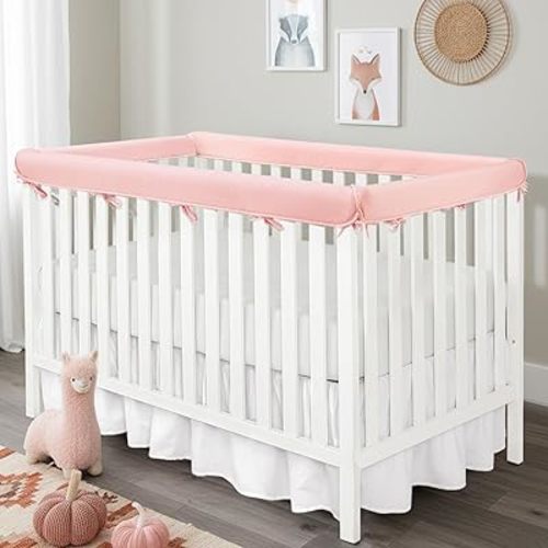 Mesh Sets- 4 Set - 2 Long Panels (51‘ x 7’) and 2 Short Panels (27.5‘ x 7’)! | (4pc-Cotton-Pink)