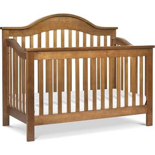 DaVinci Jayden 4-in-1 Convertible Crib, GREENGUARD Certified, Chestnut