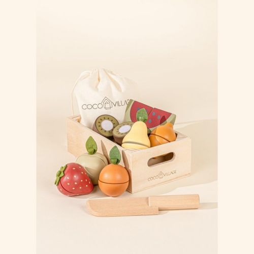 Coco Village - Wooden Fruits Playset