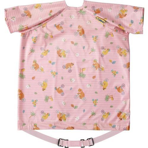 BIBaDO - Long Sleeve Baby Bibs - Babies & Toddlers 6-36 Months - Coverall Baby Led Weaning Bib - Easy Wipe, Soft & Waterproof