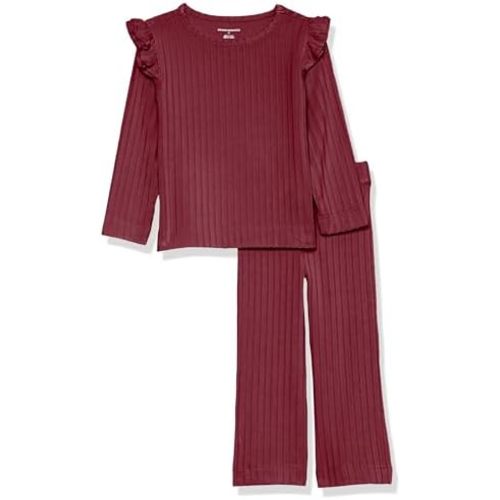 Amazon Essentials Girl's Wide-Rib Outfit Set
