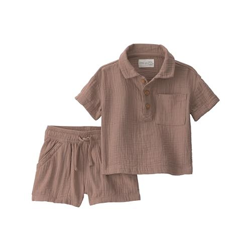 little planet by carter's Baby Boys' 2-piece Shorts Set Made With Organic Cotton
