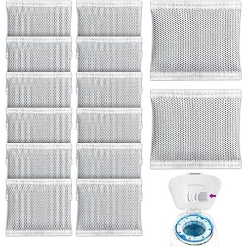 33 Pcs Diaper Pail Deodorizer Carbon Filters for Diaper Genie Filter, Compatible with Diaper Genie Complete & Expressions Pail, Diaper Pail Odor Absorber Carbon Filter Refills, Keep Home Fresh