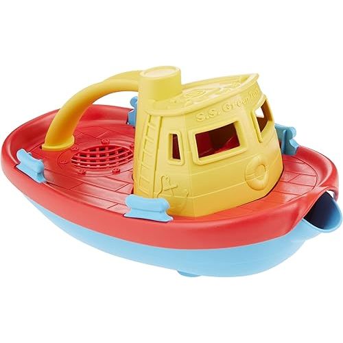 Green Toys Tug Boat Bath Toy